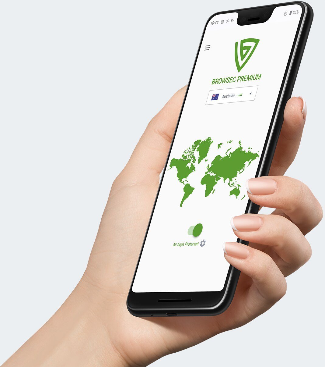 Android ve iOS için Browsec VPN mobil uygulaması